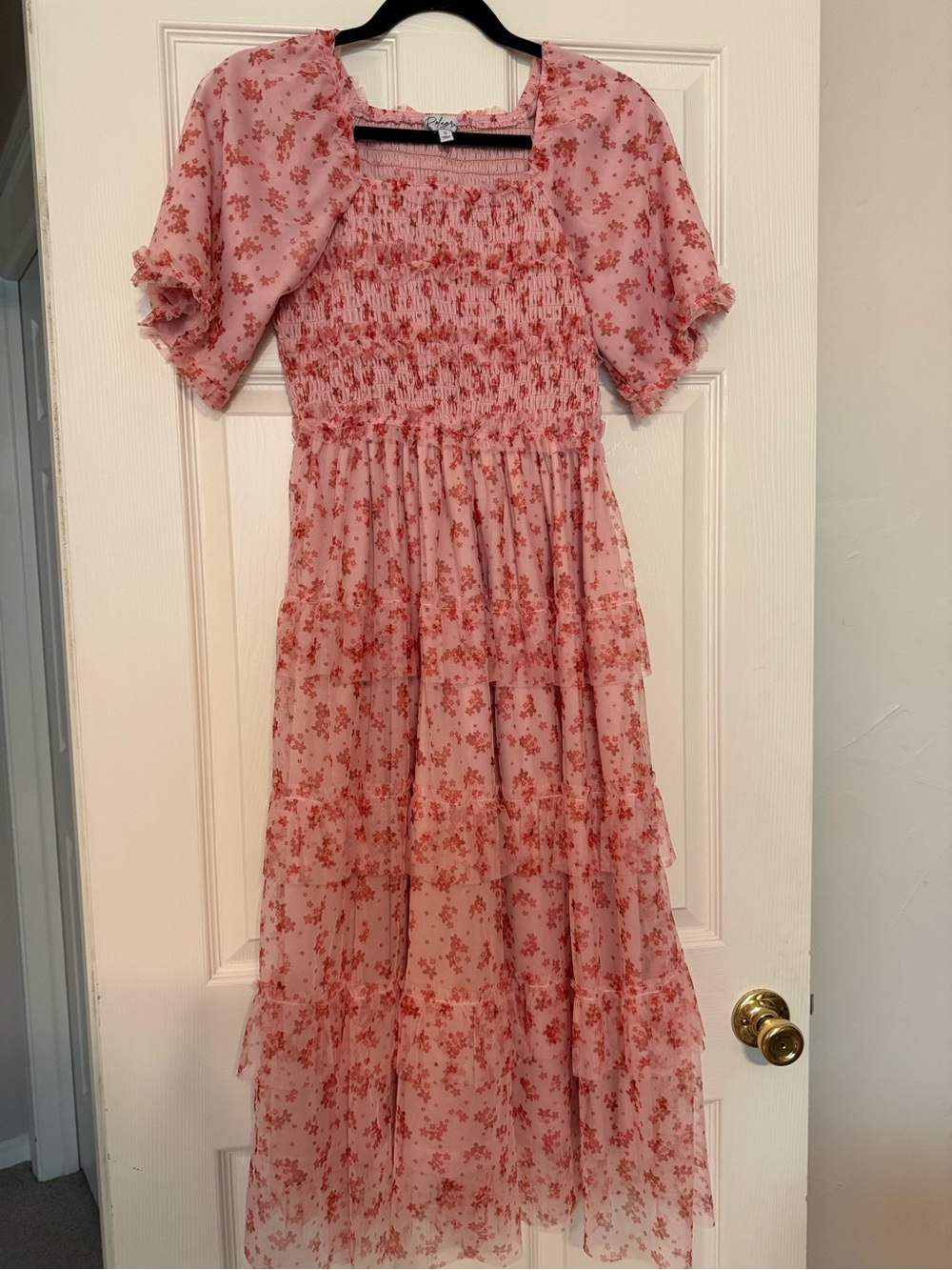 Pilgrim Pink Floral Dress